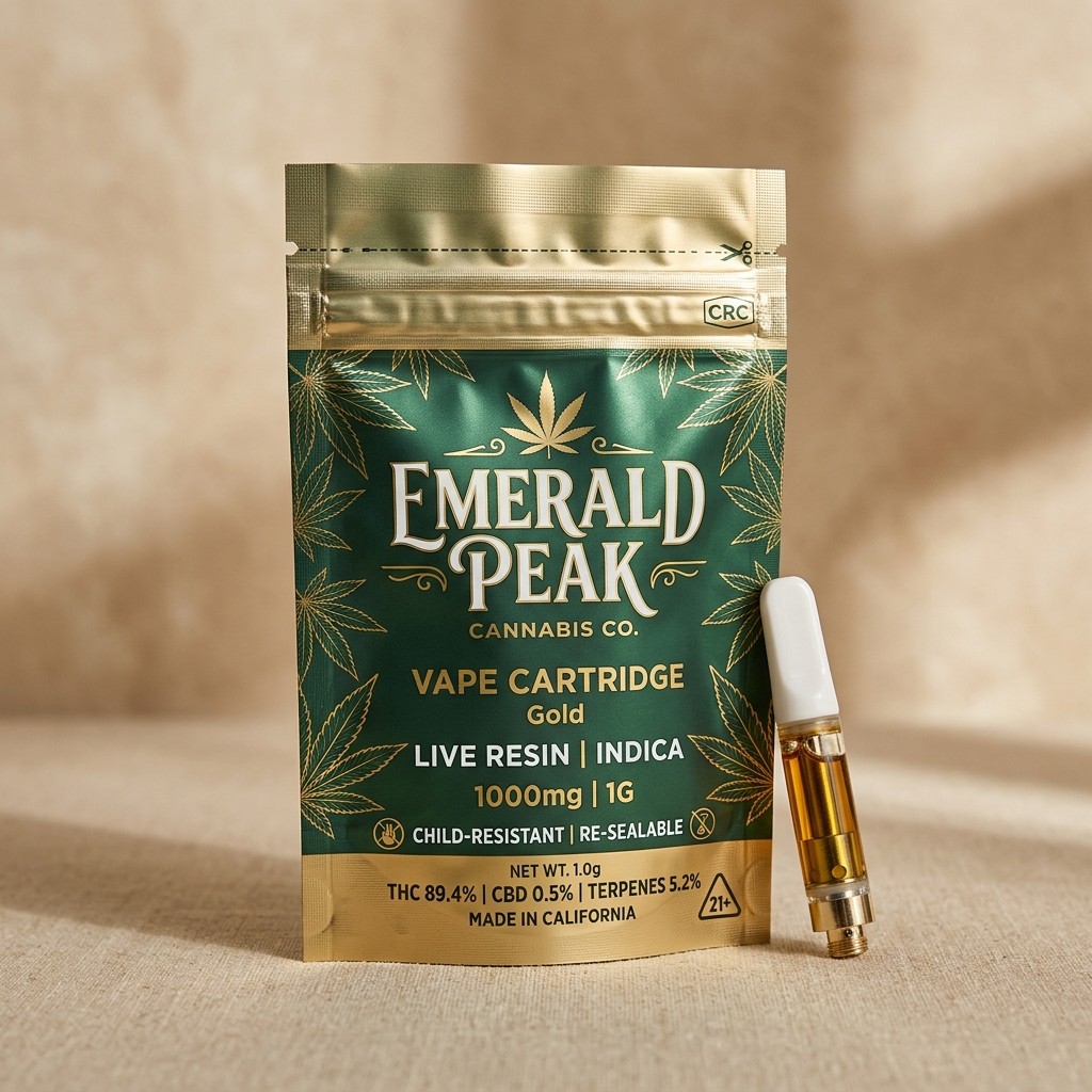 Vape cartridge pouch